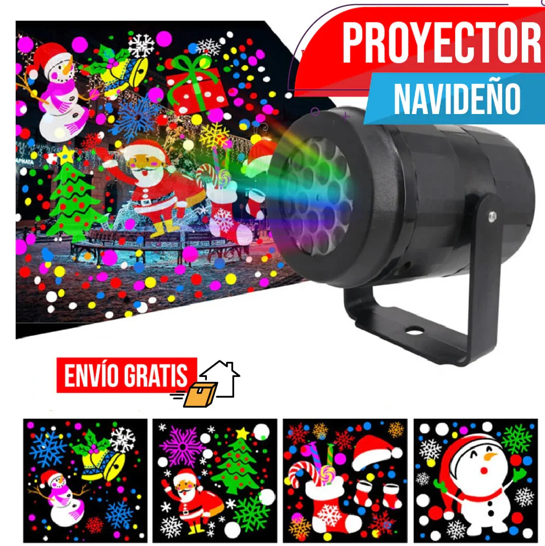 proyector navideño