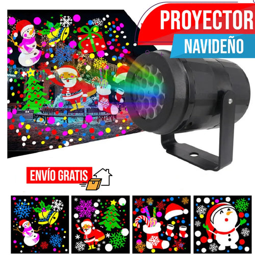 proyector navideño